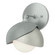 Brooklyn One Light Bath Sconce in Vintage Platinum (39|201374-SKT-82-85-GG0711)