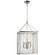 Rossi LED Lantern in Polished Nickel (268|JN 5087PN-CG)