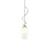 Flora One Light Mini Pendant in Sterling (39|183030-SKT-MULT-85-GG0303)