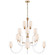 Clarice 16 Light Chandelier in Clear Acrylic with Antique Brass (268|JN 5030CG/AB-L) Clarice 16 Light Chandelier in Clear Acrylic with Antique Brass (268|JN 5030CG/AB-L)