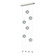 Abacus LED Pendant in Sterling (39|139055-LED-STND-85-YL0668)