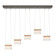Cowbell LED Pendant in Dark Smoke (39|136570-LED-STND-07-WD-YE0560)