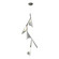 Plume LED Pendant in Natural Iron (39|135006-LED-STND-20-82)