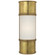 Oxford One Light Bath Sconce in Antique-Burnished Brass (268|CHD 1551AB-FG)