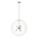 Sfera Six Light Pendant in Sterling (39|134410-SKT-MULT-85-ZM0497)