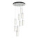 Exos Glass LED Pendant in Vintage Platinum (39|131104-SKT-STND-82-GG0065)