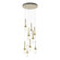Link LED Pendant in Modern Brass (39|131100-SKT-STND-86-YG0434)