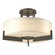 Axis Three Light Semi-Flush Mount in Natural Iron (39|126403-SKT-20-GG0216)