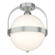 Atlas One Light Semi-Flush Mount in Vintage Platinum (39|121380-SKT-82-GG0720)