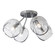 Ume Four Light Semi-Flush Mount in Vintage Platinum (39|121370-SKT-82-FD0710)