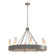 Banded Eight Light Chandelier in Vintage Platinum (39|105040-SKT-82-FD0611)
