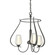 Flora Three Light Chandelier in Natural Iron (39|103047-SKT-20-ZS0354)