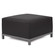 Patio Collection Replacement Slipcover for Ottoman in Atlantis Black (204|Q902-064)