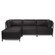 The Atlantis Axis 4pc Sectional in Black (204|KQ924T-064)