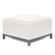 Axis Replacement Slipcover for Ottoman in Avanti White (204|902-190)