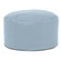 Foot Pouf Ottoman With Cover in Sterling Breeze (204|871-200)