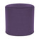 No Tip Cylinder Ottoman in Bella Eggplant (204|851-223)