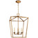 Darlana Six Light Lantern in Gilded Iron (268|CHC 2176GI)
