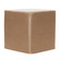 No Tip Block Ottoman in Avanti Bronze (204|850-191)