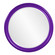The George Mirror in Purple (204|53046RP)