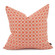 Square Pillow in Pyth Coral (204|3-1096)