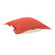 Puff Ottoman Foam Puff Ottoman Cushion in Linen Slub Poppy (204|310-774P)