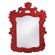 Turner Mirror in Glossy Red (204|2147R)
