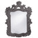 Turner Mirror in Glossy Charcoal (204|2147CH)