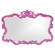 Talida Mirror in Glossy Hot Pink (204|21183HP)