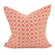 Square Pillow in Pyth Coral (204|2-1096)