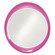 Ellipse Mirror in Glossy Hot Pink (204|2070HP)