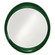 The Ellipse Mirror in Green (204|2070HG)