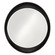Ellipse Mirror in Glossy Black (204|2070BL)