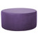 Universal Round 36``Round Ottoman With Slipcover in Bella Eggplant (204|132-223)