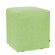 Universal Cube Ottoman With Slipcover in Linen Slub Grass (204|128-645)