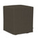 Universal Cube Ottoman With Slipcover in Sterling Charcoal (204|128-201)