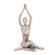 Yoga Statue in Silver (204|12268)