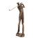 Swinging Golf Player Statue in Bronze (204|12218)