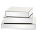 Mirrored Display Platforms - set of 3 in Silver (204|11140)