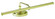 Piano/Desk LED Piano Lamp in Polished Brass (30|PLED101-61)