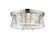 Cape Harbor Three Light Flush Mount in Polished Nickel (224|491F3-PN)