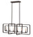 Quentin LED Linear Chandelier in Aged Zinc (13|4815DZ)