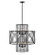 Nikko LED Chandelier in Black (13|41065BLK)