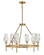 Ana LED Chandelier in Heritage Brass (13|38255HB)