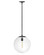 Warby LED Pendant in Black (13|3744BK)