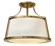 Charlotte LED Semi-Flush Mount in Brushed Caramel (13|3521BC)