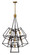 Fulton LED Chandelier in Bronze (13|3357BZ)