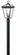 Alford Place LED Post Top/ Pier Mount in Museum Black (13|2561MB)