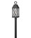 Briar LED Post Top or Pier Mount Lantern in Museum Black (13|23301MB)