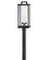 Weymouth LED Post Top or Pier Mount Lantern in Black (13|20011BK)